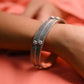 Aadhya Flower Twisted Bangle