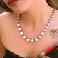 Aadhya Classic Matte Ball Necklace