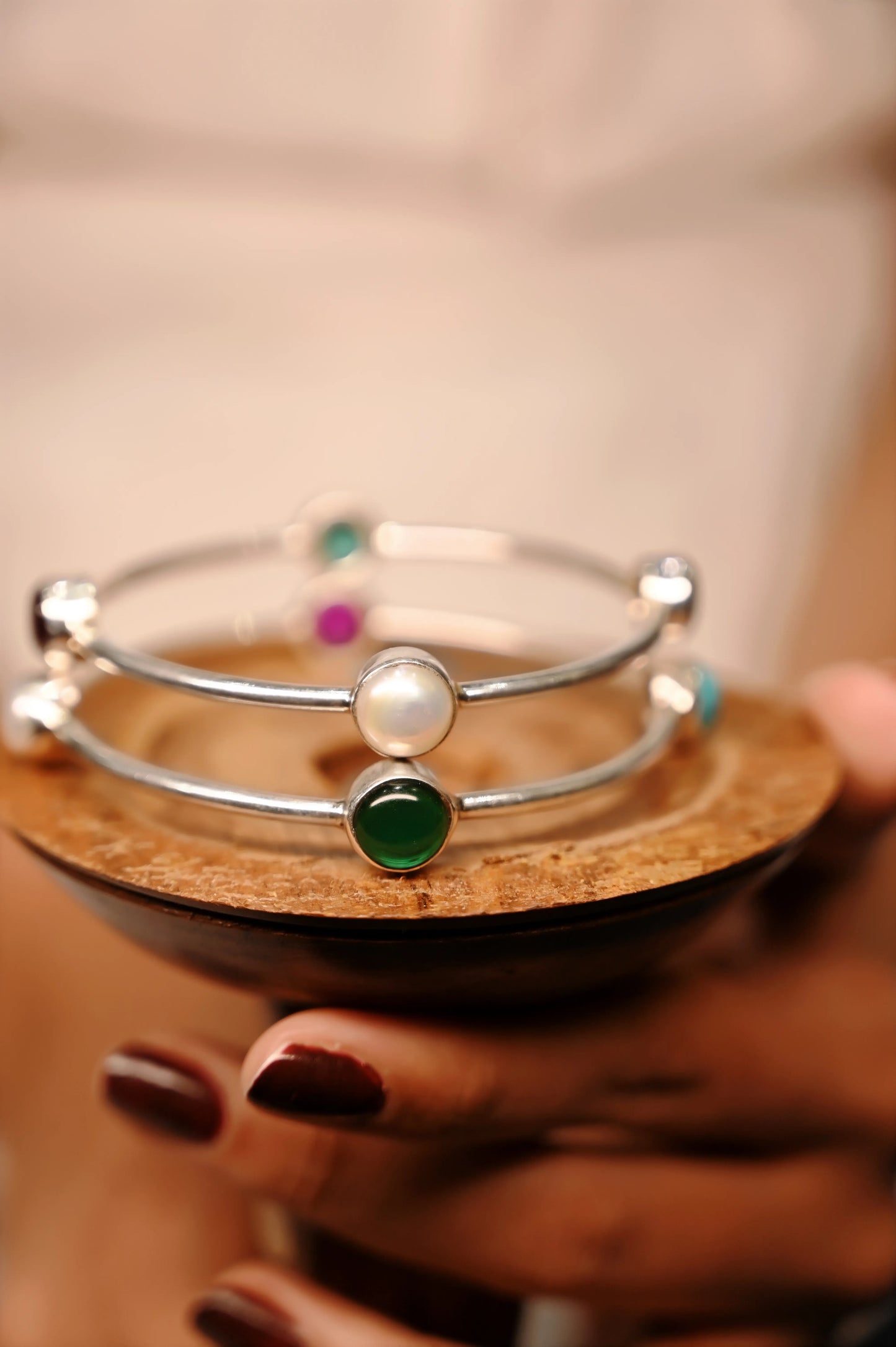 Aadhya Fine Multistone Bangle