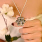 Ruh Embossed Flower Pendant