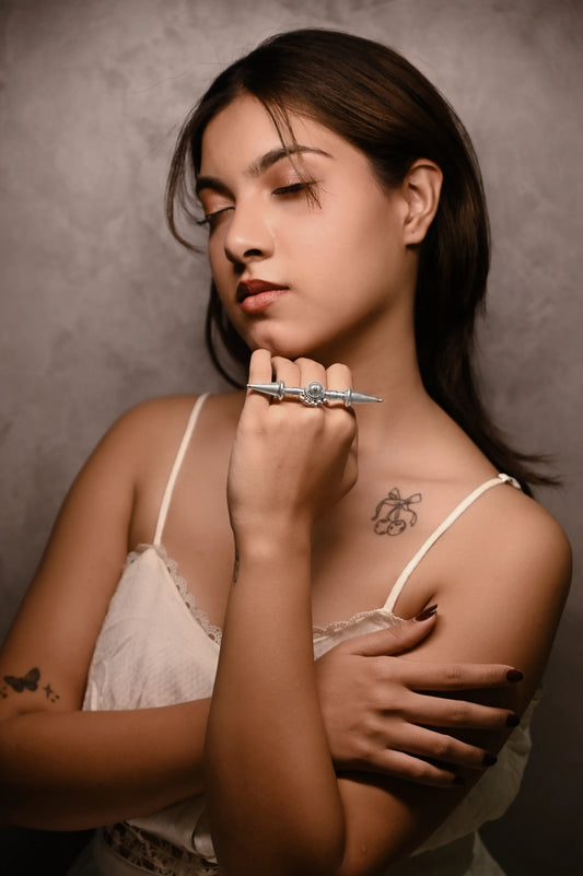 Anaya Tribal Arrow Ring