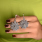 Anaya Spiral Sunflower Earrings