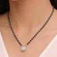 Silver Classic Round Mangalsutra