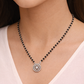 Silver Twilight Spiral Mangalsutra