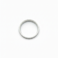Silver Ripple Coil Band