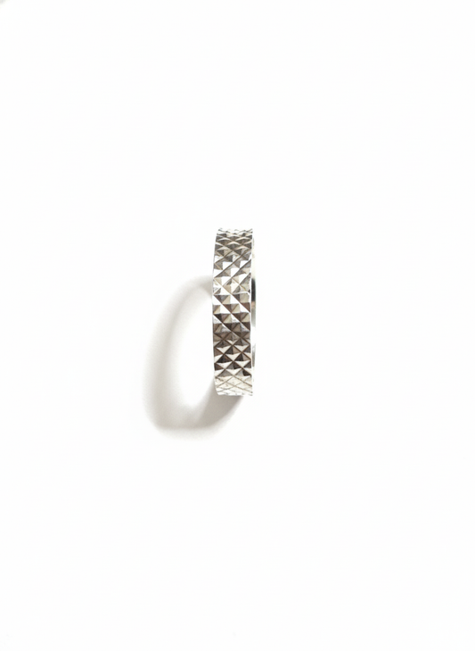 Silver Strike Texture Band