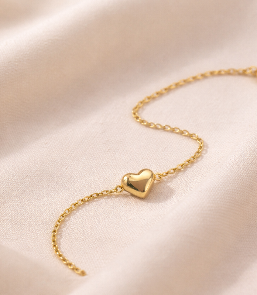 Aadhya Classic Heart Bracelet