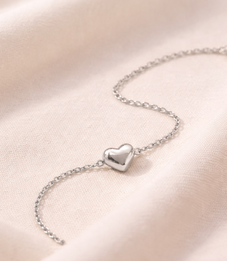 Aadhya Classic Heart Bracelet