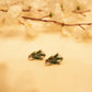 Aadhya Leaf Enamel Earring