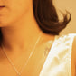 Lustre Flower Twinkling Necklace Ring Set