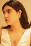 Lustre Flower Twinkling Necklace Ring Set