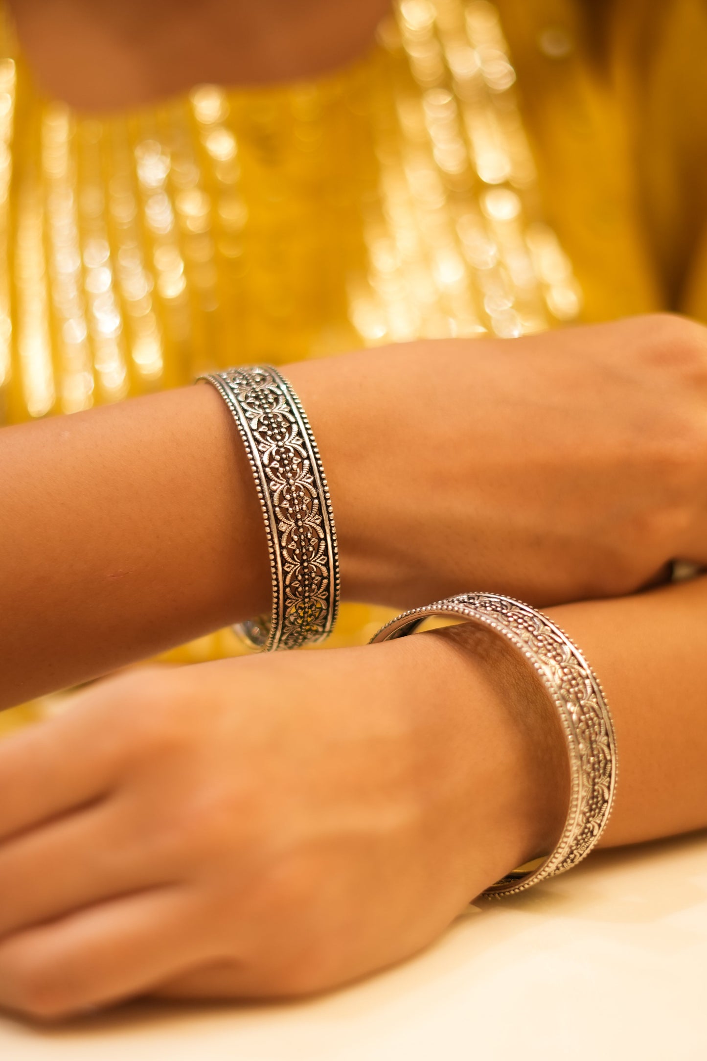 Anokhi Intricate Sequence Jali  Bangle