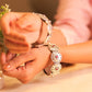 Aadhya Ruby Flower Classic Bangle