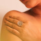 Lustre Flower Twinkling Ring
