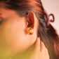 Aadhya Classic Matte Studs – Gold