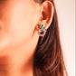 Essence Graceful Peacock Kundan Necklace Set