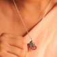 Essence Graceful Peacock Kundan Pendant 