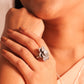 Ruh Embossed Flower Ring
