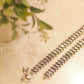 Anaya Timeless Line Arrow Anklet Pair