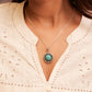 Aadhya Jadau Turquoise Necklace Set
