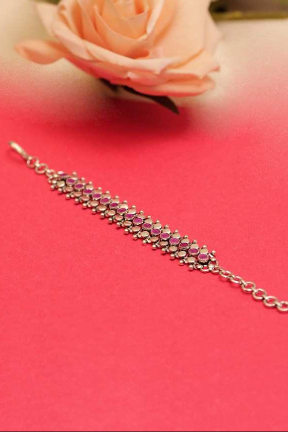 Tattva Ruby Jadau Vintage Bracelet