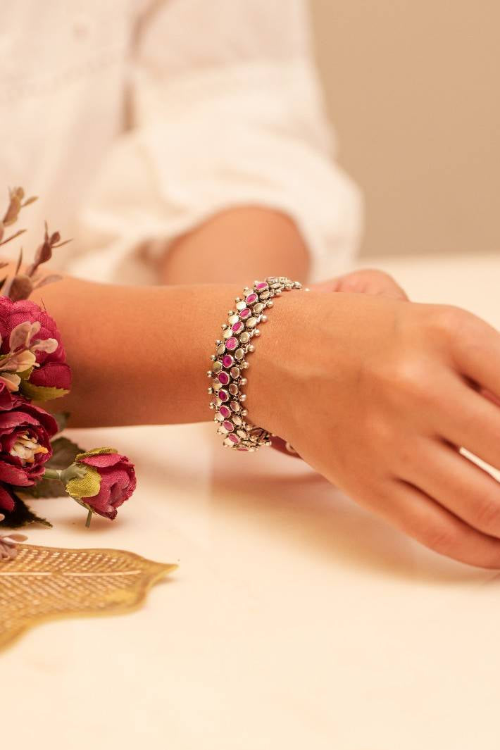 Tattva Ruby Jadau Vintage Bracelet