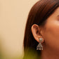 Anaya Flower Jali Ghughri Earring