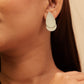 Anokhi Matte Teardrop Studs