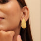 Anokhi Gold Teardrop Studs