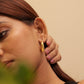 Aadhya Gold Classic Hoops