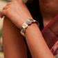 Aadhya Tribal Concentric Circles Kada