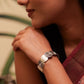 Aadhya Tribal Concentric Circles Kada