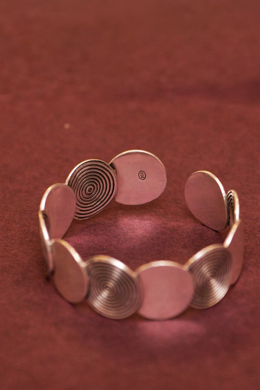 Aadhya Tribal Concentric Circles Kada