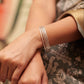Aadhya Hammered Shine Bangle