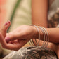 Aadhya Minidot Texture Bangle