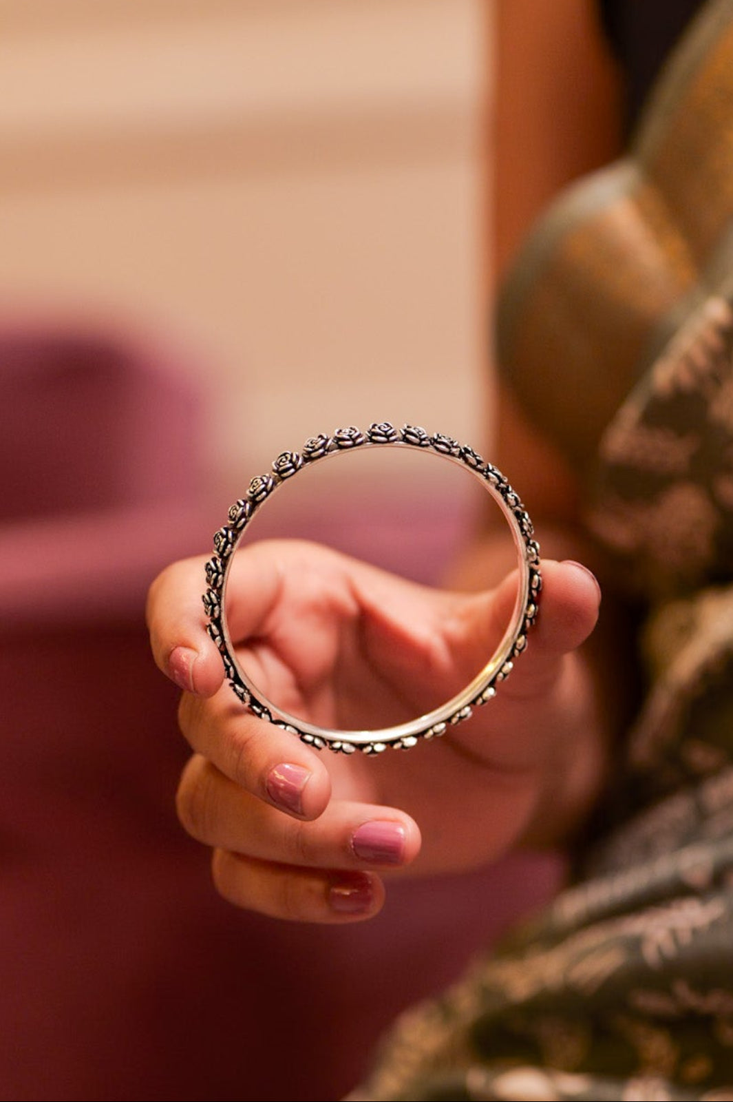 Aadhya Rose Vintage Bangle
