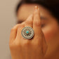 Anokhi Turquoise Mandala Ring