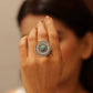 Anokhi Turquoise Mandala Ring