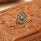 Anokhi Turquoise Mandala Ring