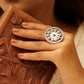 Anokhi Emerald Daana Statement Ring