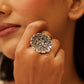 Anaya Vintage Floral Chitai Ring