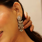 Aadhya Floral Jali Ghungroo Earrings