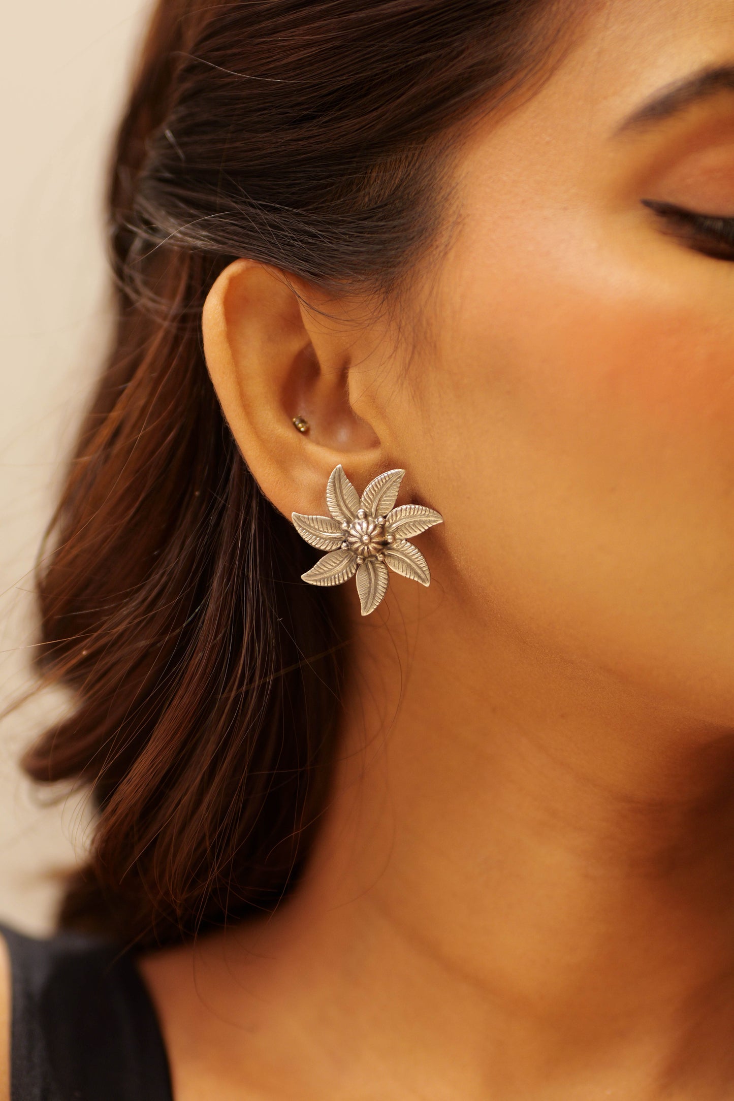 Aadhya Floral Petal Studs