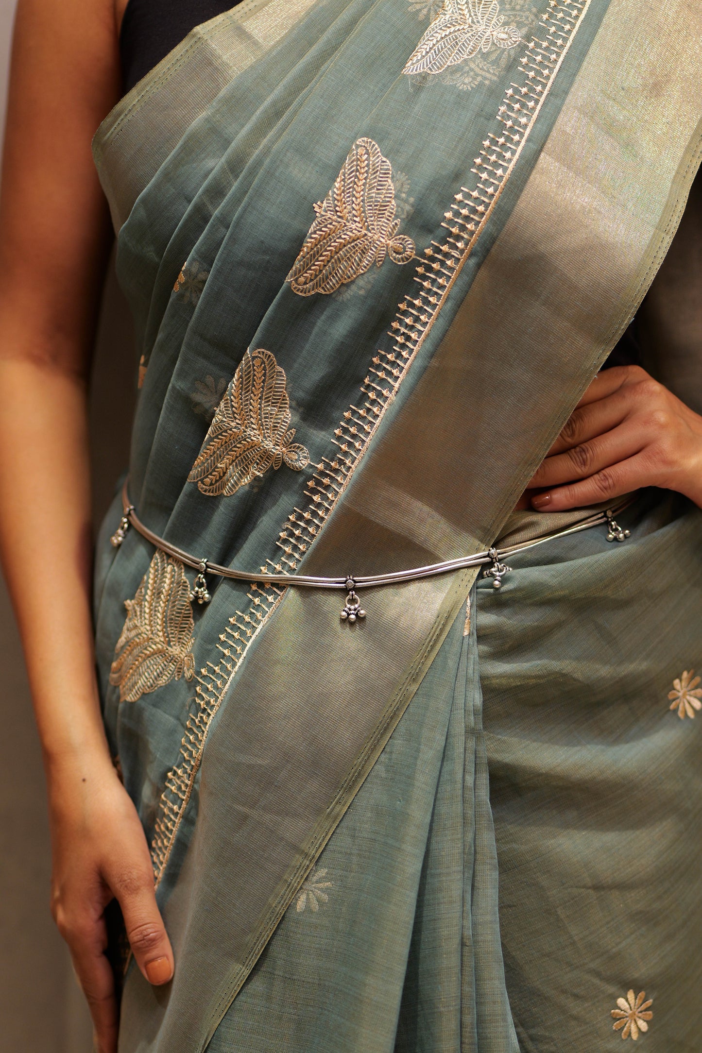 Aadhya Double Layered Ghungroo Kamarbandh