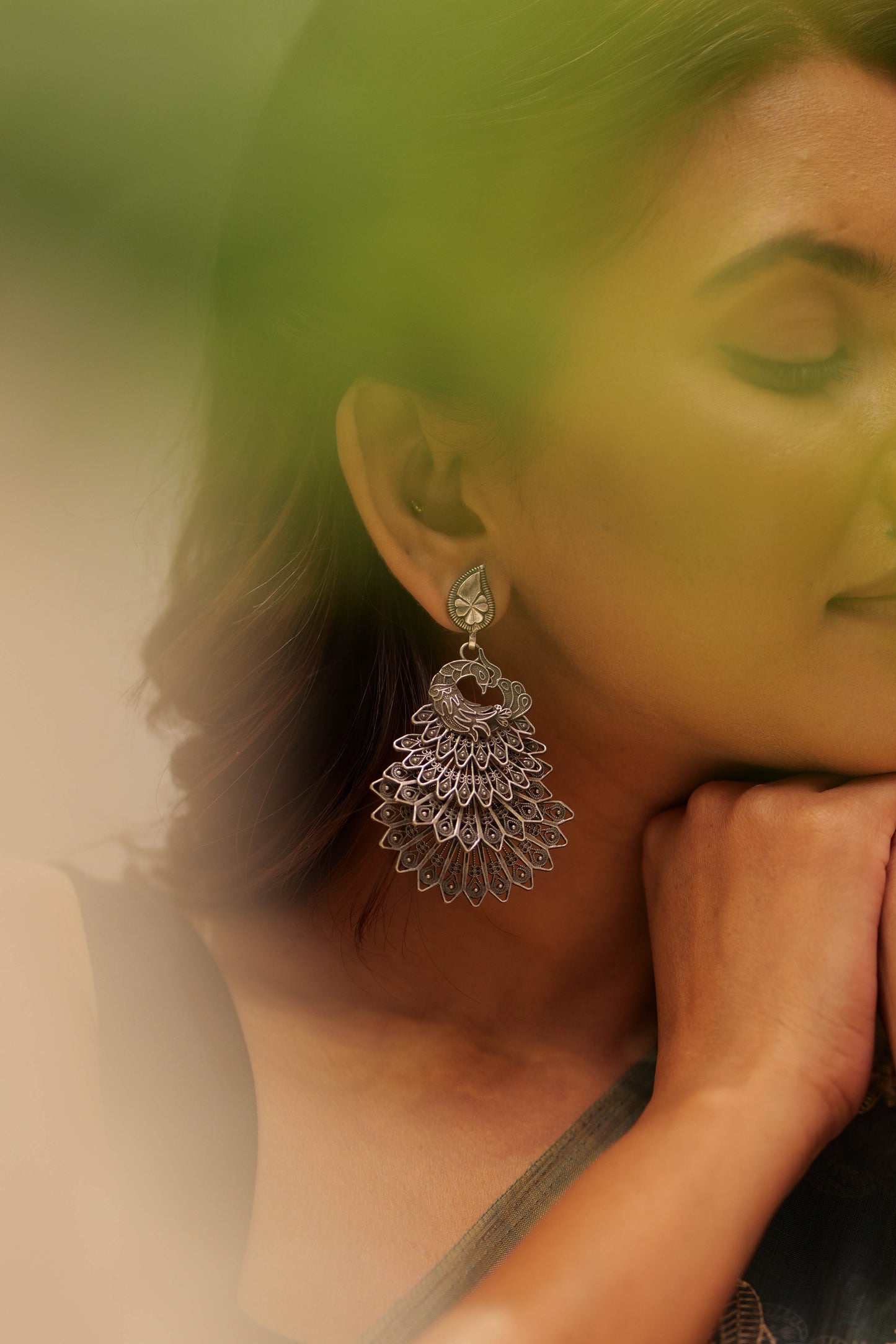 Aadhya Mayur Pankh Earrings
