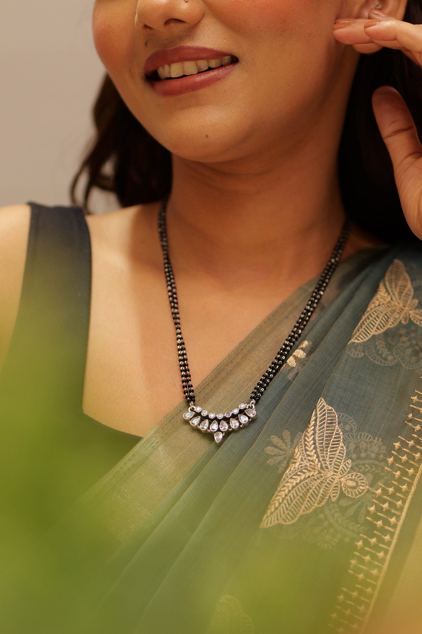 Aadhya Jadau Fine Mangalsutra