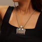 Aadhya Floral Fish Necklace
