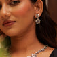 Aadhya Classic Floral Charm Necklace Set