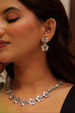 Aadhya Classic Floral Charm Necklace Set