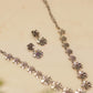 Aadhya Classic Floral Charm Necklace Set